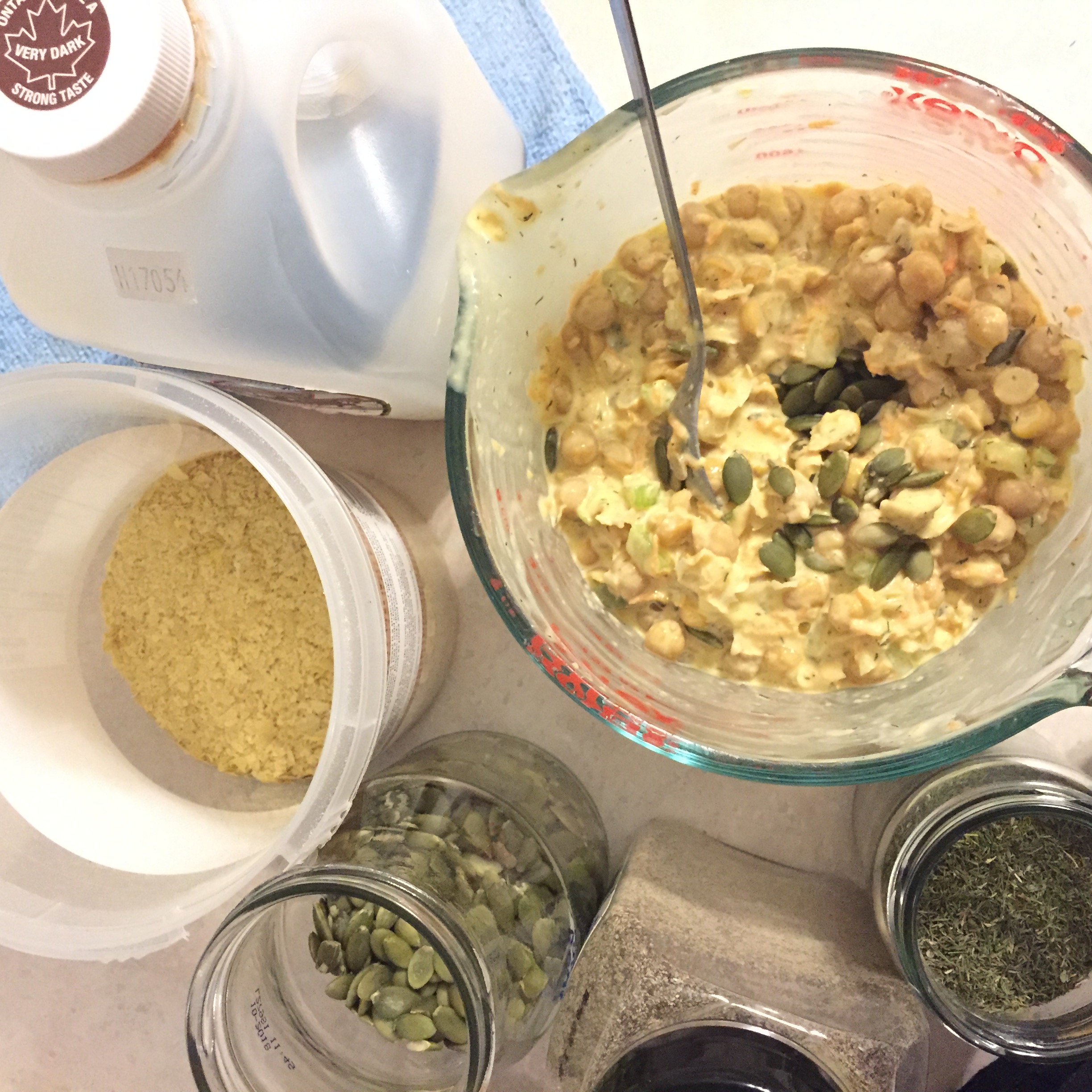 chickpea salad sandwich recipe